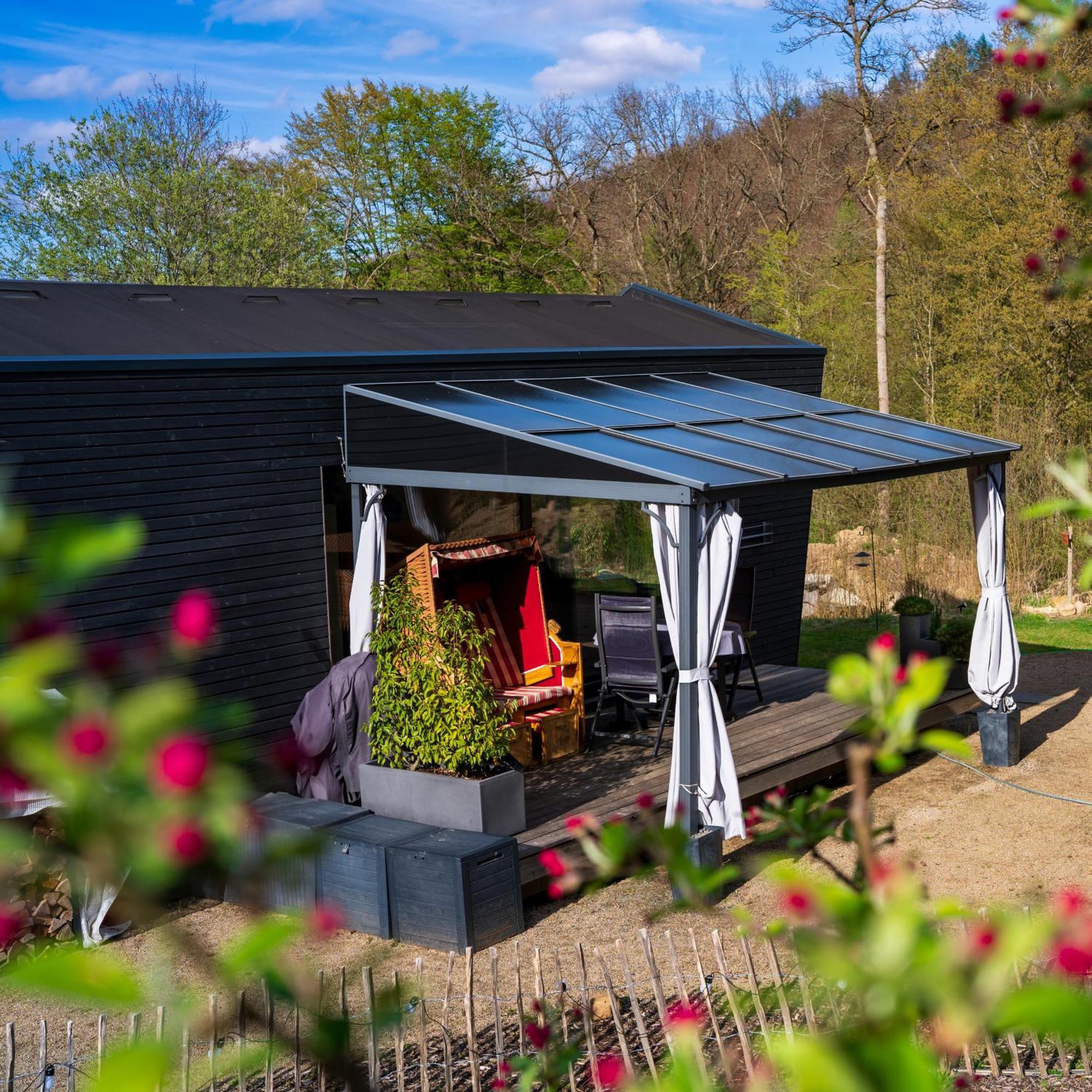 Cabin Westerwald Sauna Zubuchbar Niederdreisbach Eksteriør billede